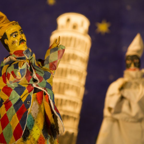 Arlequin et Puchinella