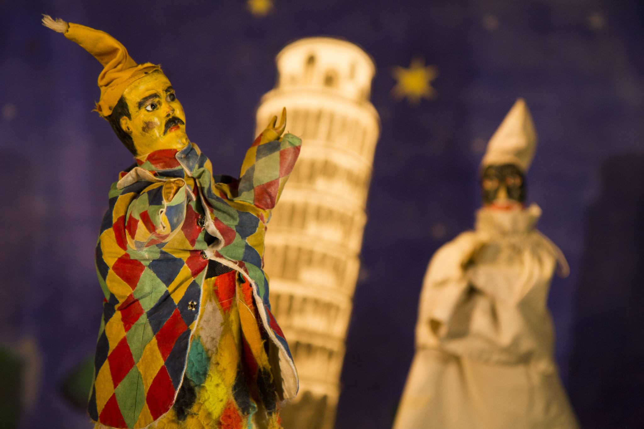 Arlequin et Puchinella