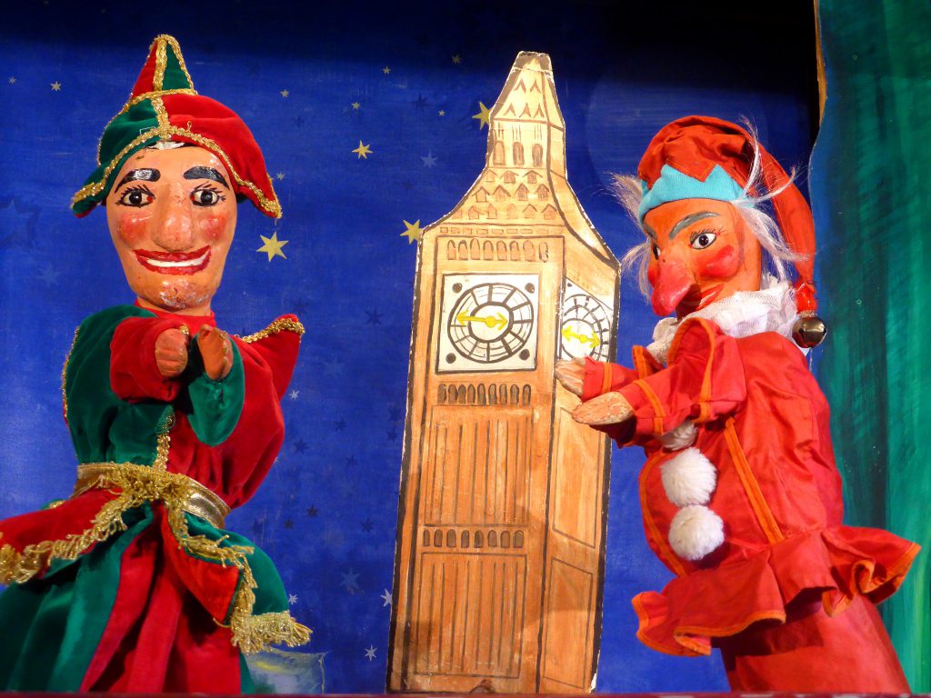 Polichinelle et Punch Théâtre du Parc Brassens